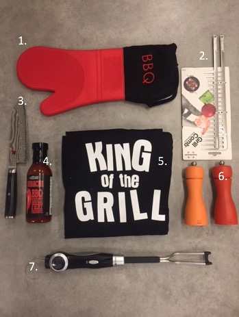 BBQ kit - gift for dad